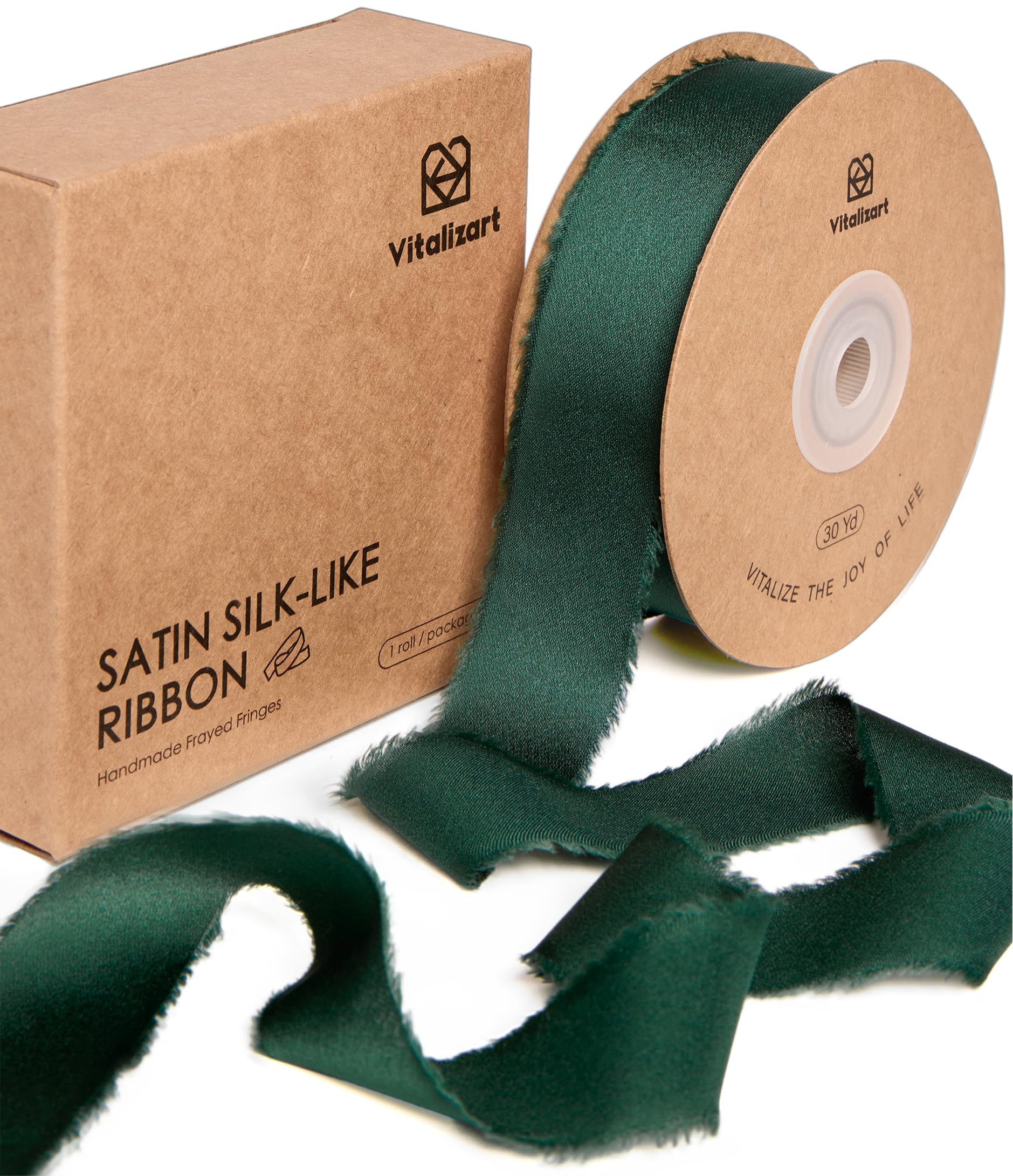 Green Emerald Satin Ribbon ribbon rental for weddings, showers, birthdays and corporate events