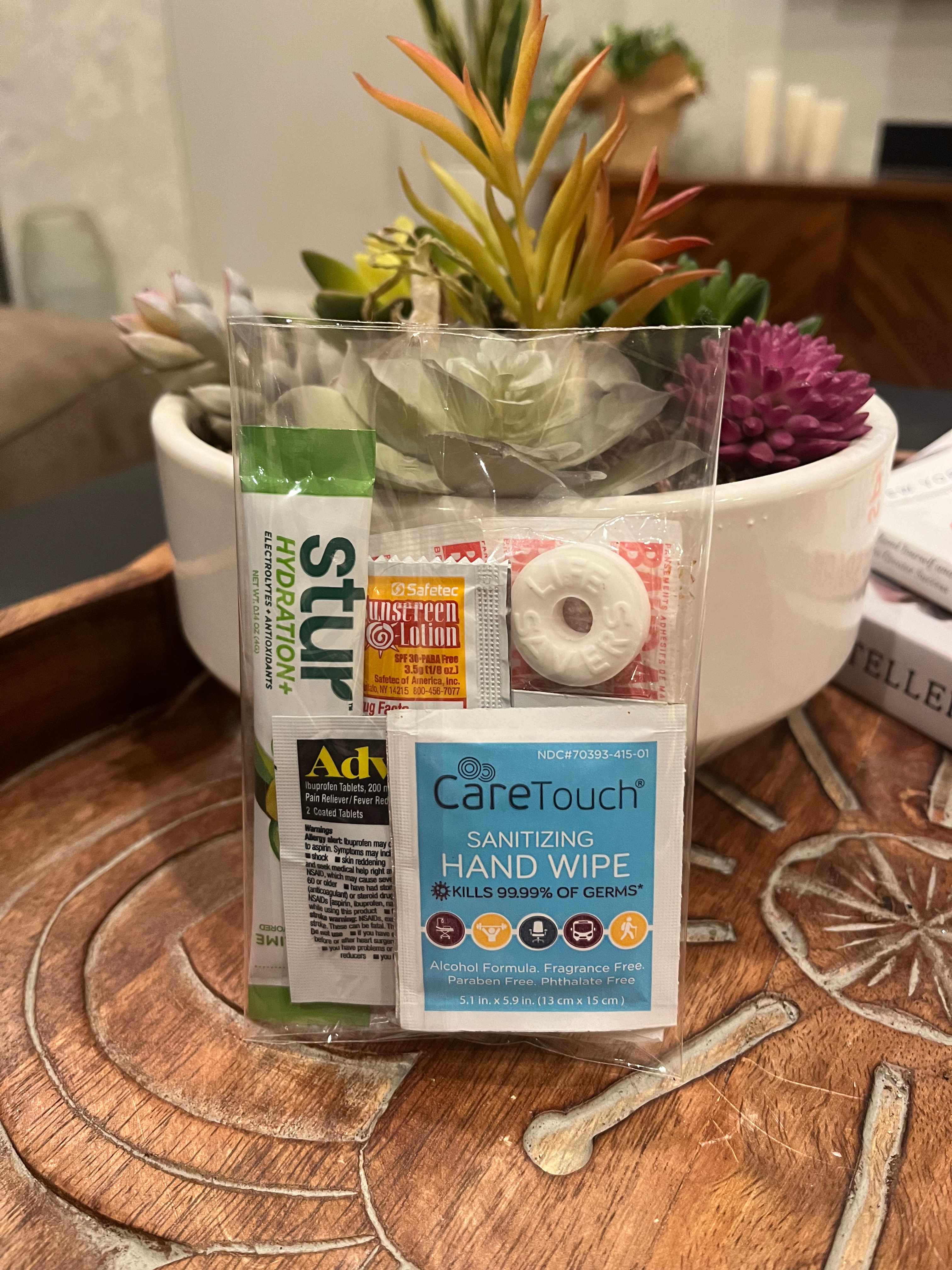Mini Hospitality Kits for Guests Welcome Bags