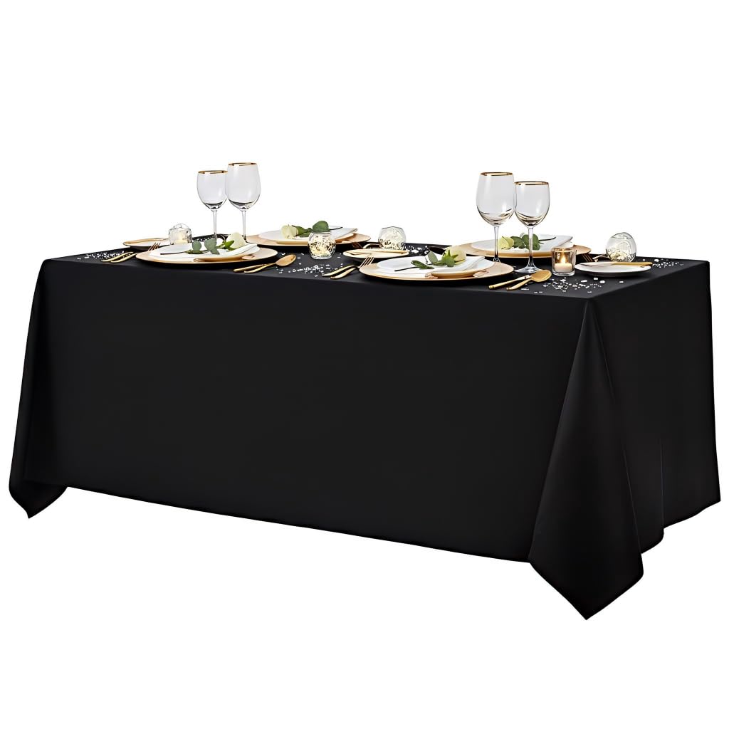 8' Table Linen Rental - 90" x 156" linens rental for weddings, showers, birthdays and corporate events