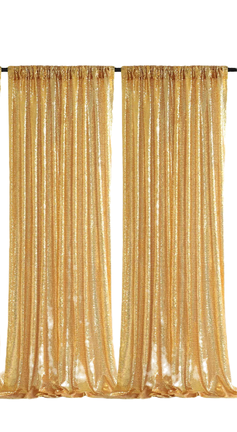 Gold Sequin Backdrop photobooth rental for weddings, showers, birthdays and corporate events