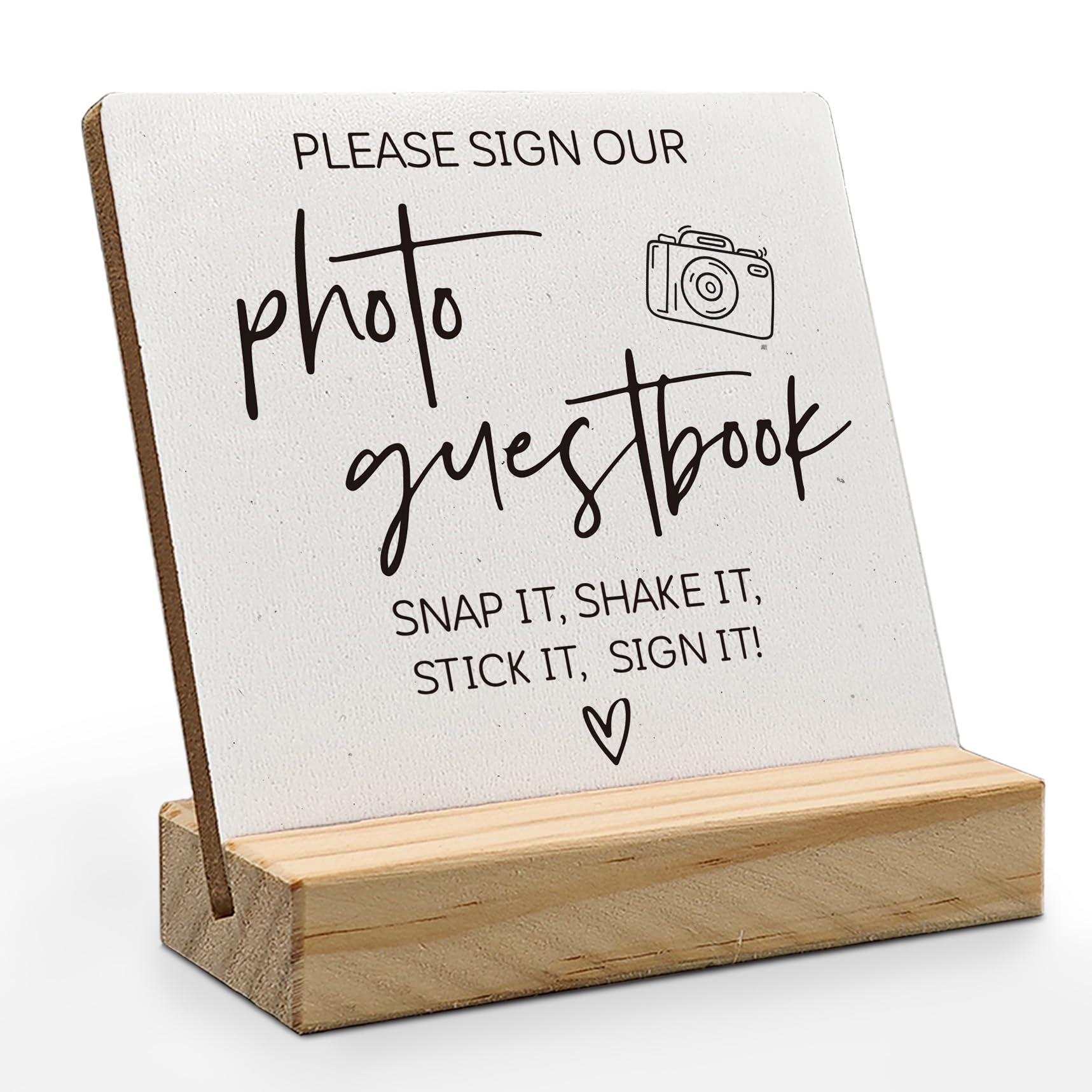Photo Guest Book Sign photobooth rental for weddings, showers, birthdays and corporate events