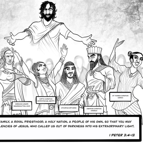 1 Peter 2:4-12 - Chosen Family