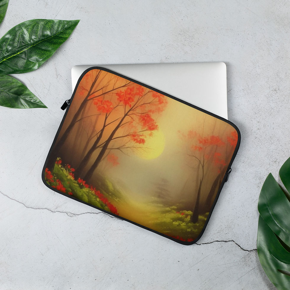 Hues of Ember Laptop Sleeve