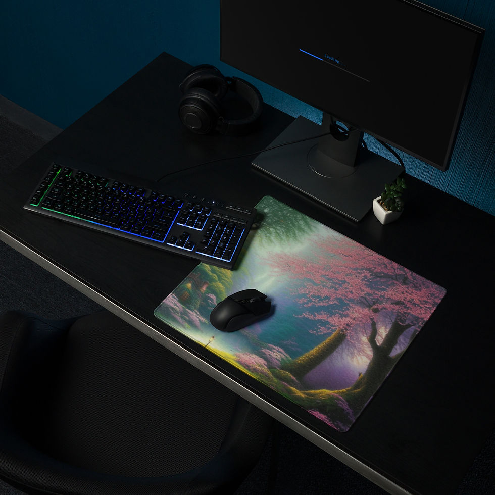 Enchanted Forest Gaming mouse pad