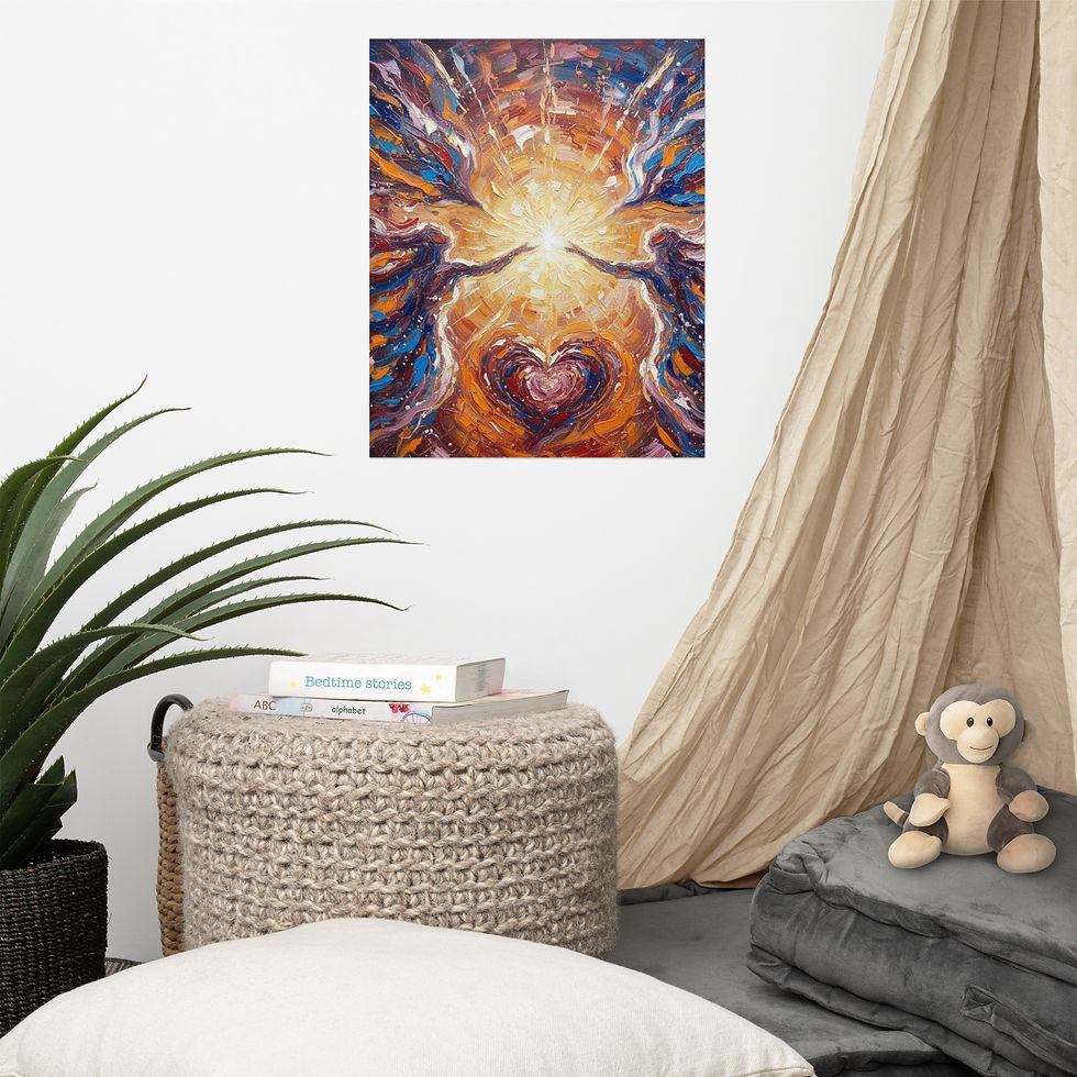 Miniatura: Sanctum of the Heart Photo paper poster