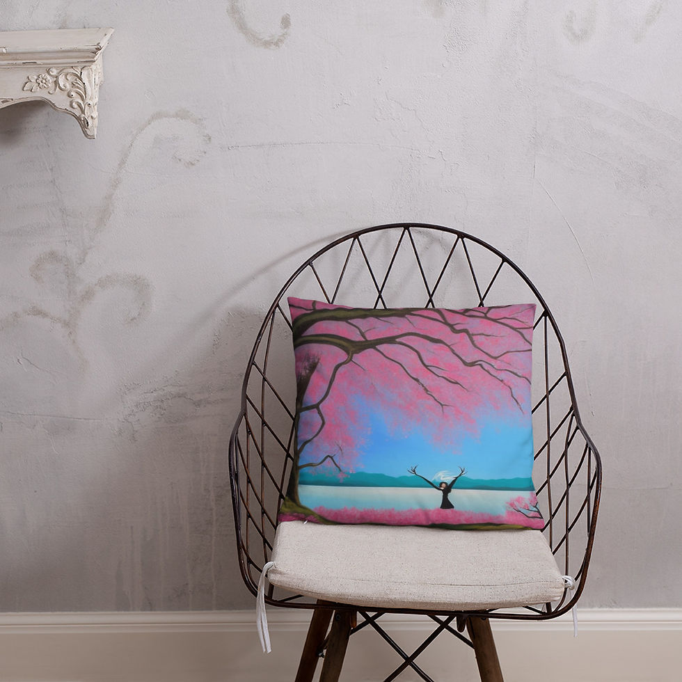 Bubblegum Daydreams Pillow
