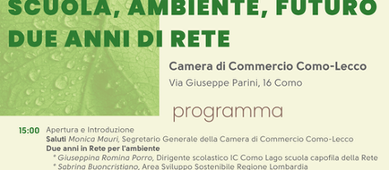 Scuola, ambiente, futuro: due anni di Rete