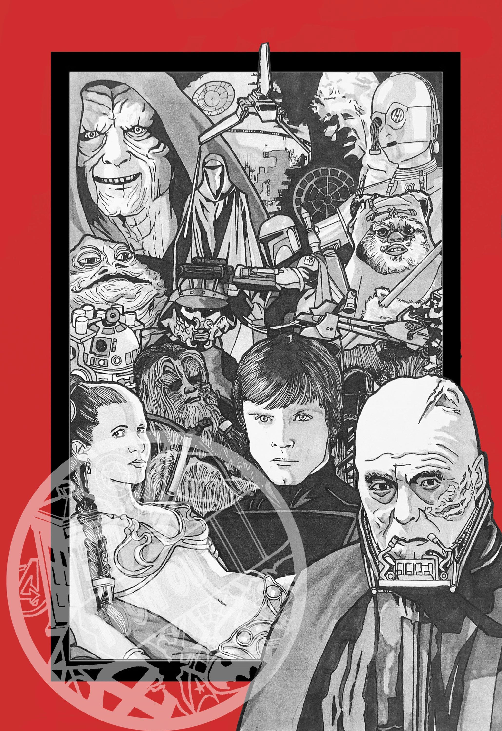 Star Wars - Return of the Jedi print