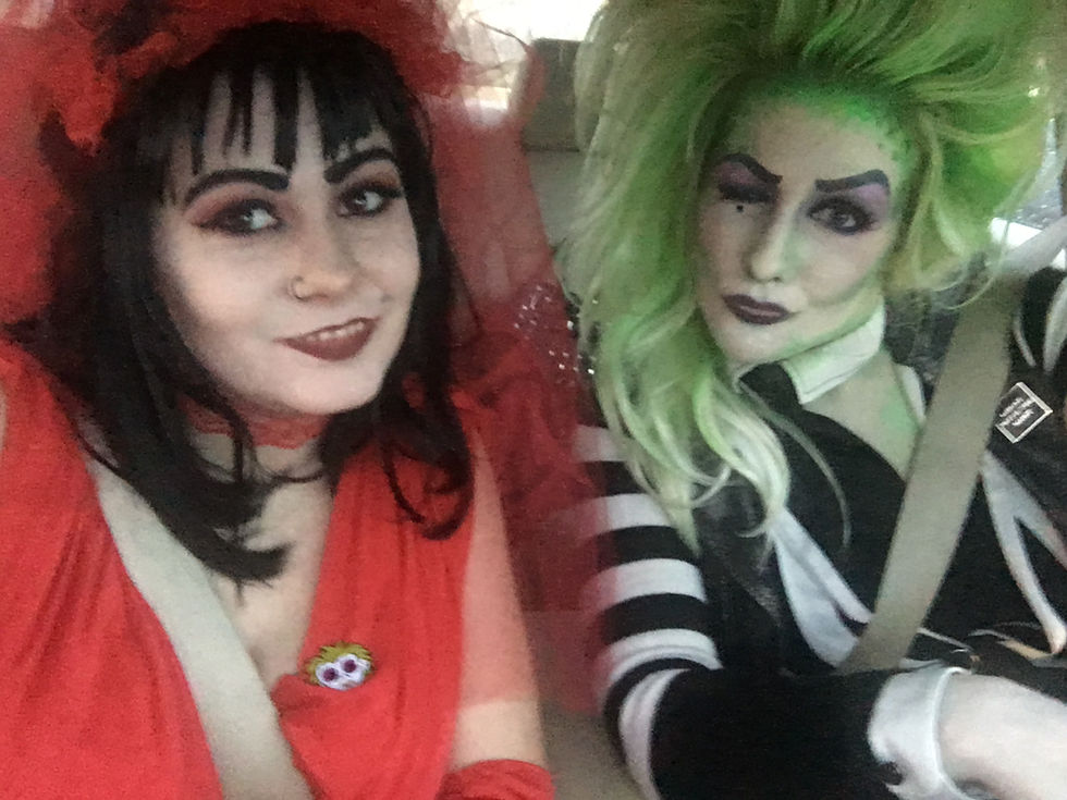 Vette City Con. Lydia Deetz & Beetlejuice. 2019.