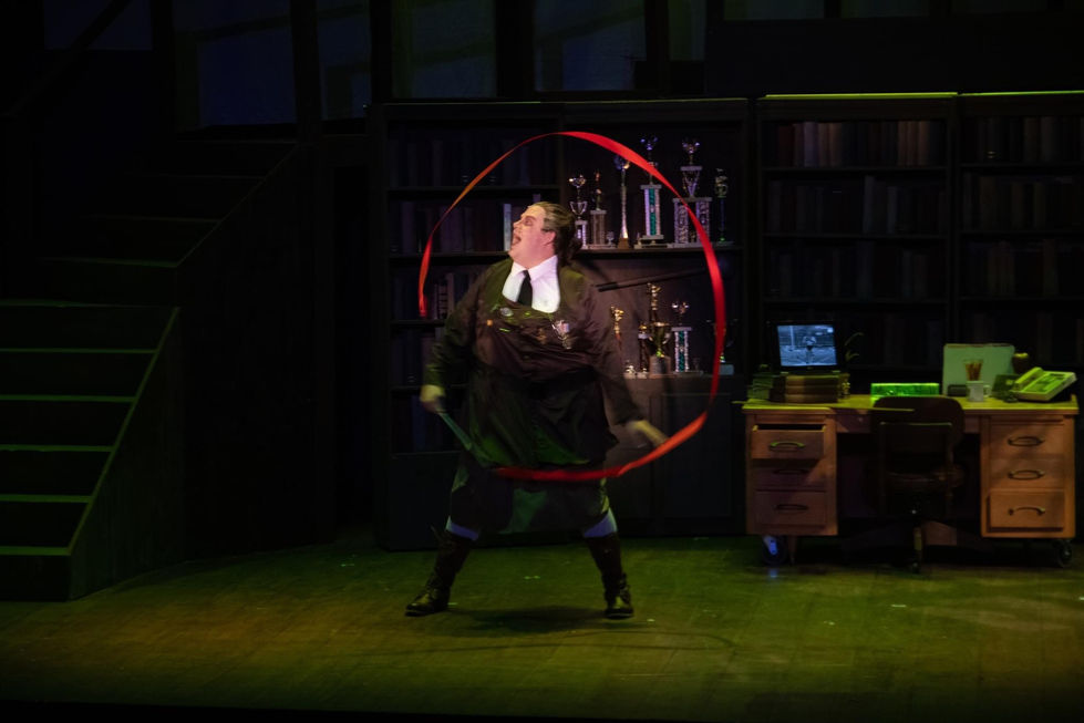 Matilda: The Musical. Ms. Trunchbull Throw the Hammer song. Lees McRae Summer Theatre 2022