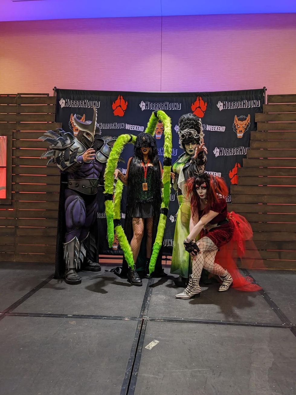 Vampinya.HorrorHound Weekend. 2023. Judges & MC Pictures