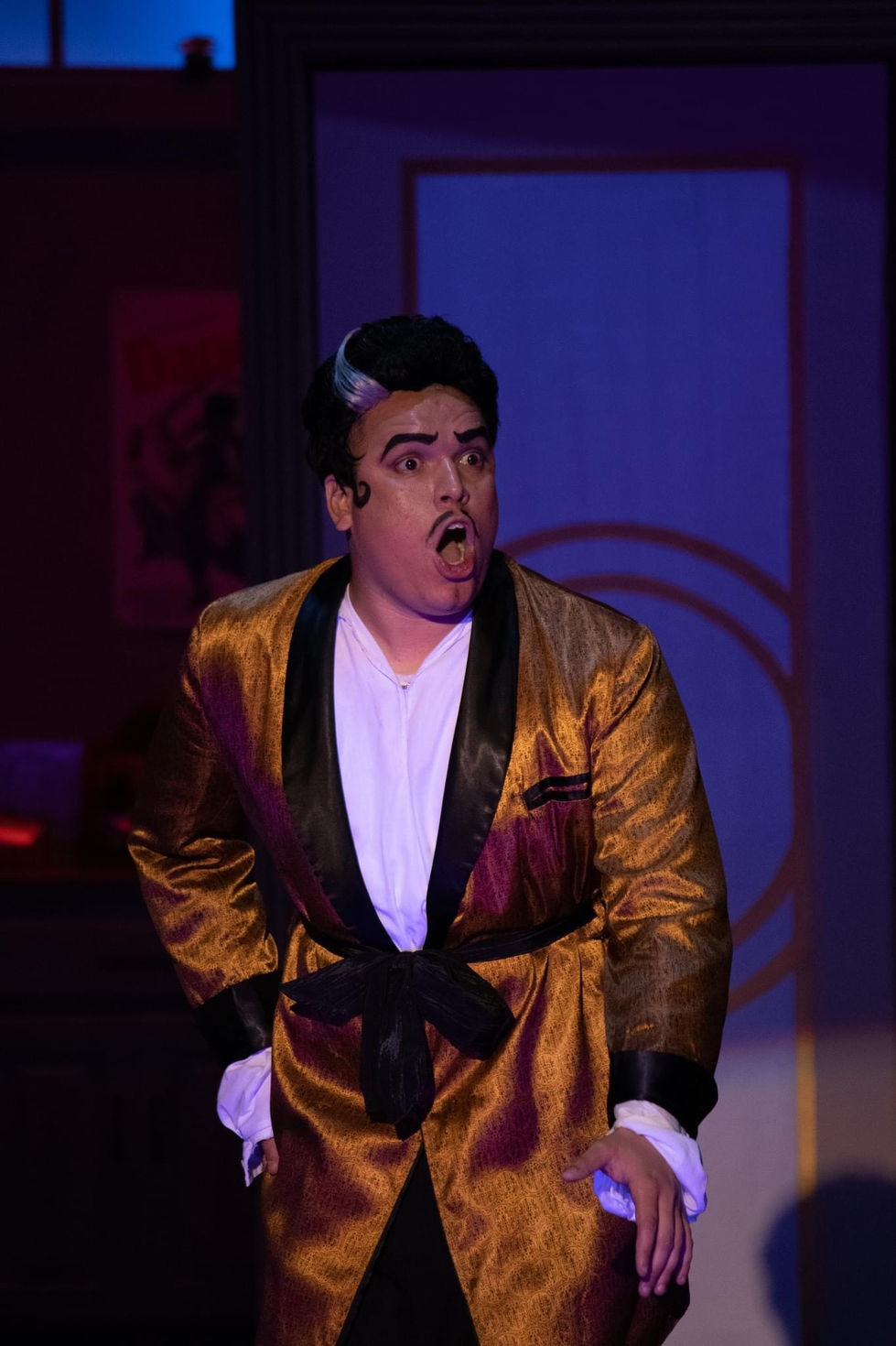 The Drowsy Chaperone. Adolfo. Lee's McRae Summer Theatre 2022.