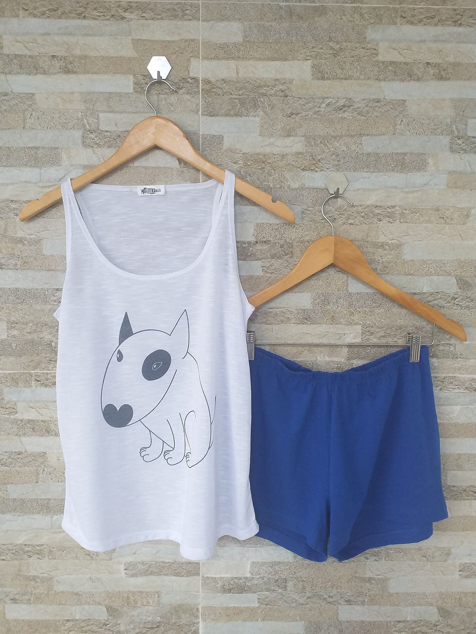 Pijamas/ shorts Bull Terrier Pirata