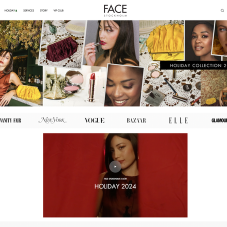 PRODUCTION: Face Stockholm Holiday 2024 Campaign