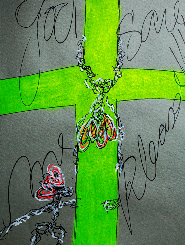 Save me!, 12X18" $65