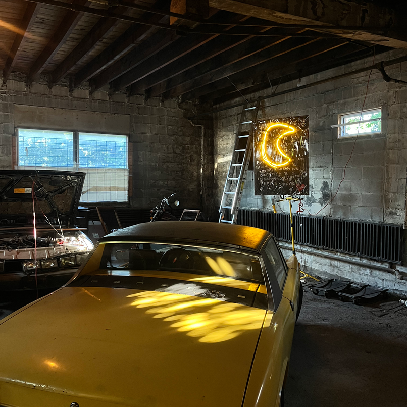 Opening night at Of Needle and Nerve gallery in Kingston, NY in the Hudson Valley, Upstate, NY