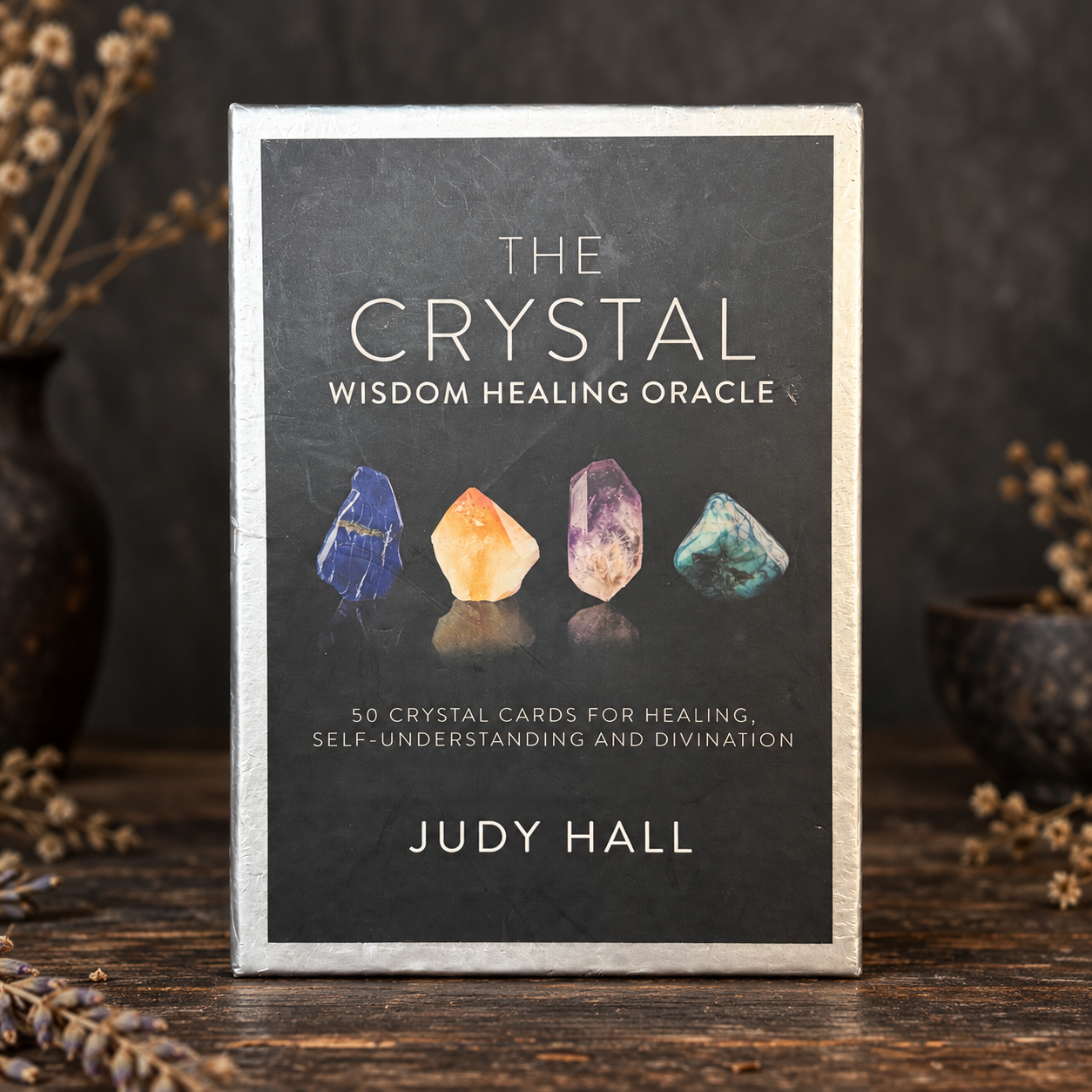 The Crystal Wisdom Healing Oracle boxed deck