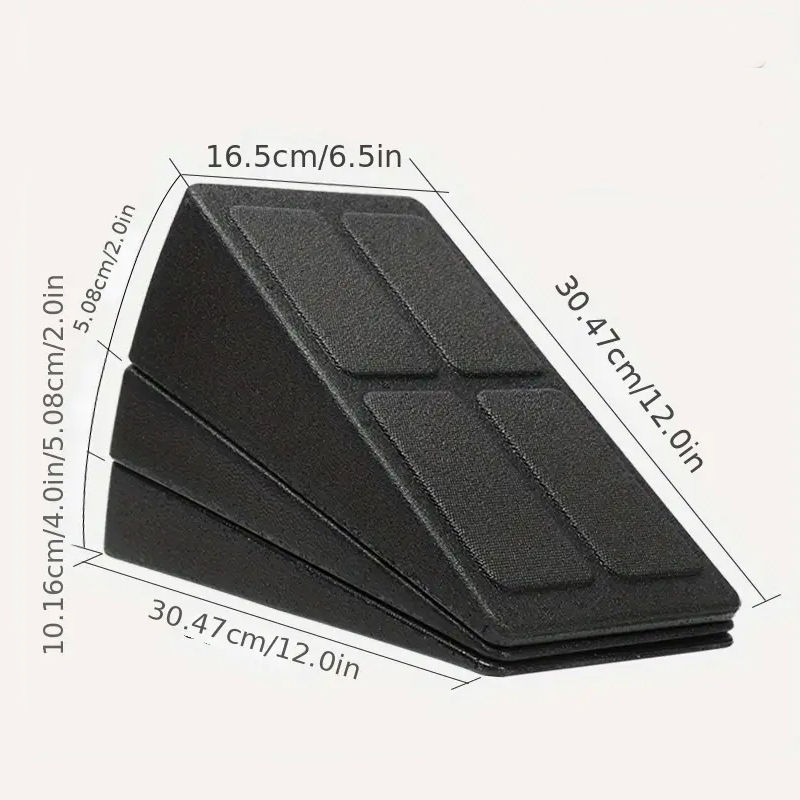 Thumbnail: 3pcs Yoga Wedge Stretch Slant Boards Adjustable Bricks Squat Wedge Blocks For Ex