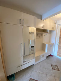 Garderobe weiß