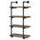 Thumbnail: Elmcrest 24-inch 4-shelf Wall Bookshelf Rustic Oak