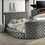 Thumbnail: VOLTARE FIREPLACE/TV LIFT BED GREY WITH FREE 40" TV