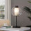 Thumbnail: Ingrid Glass Shade Bedside Table Lamp