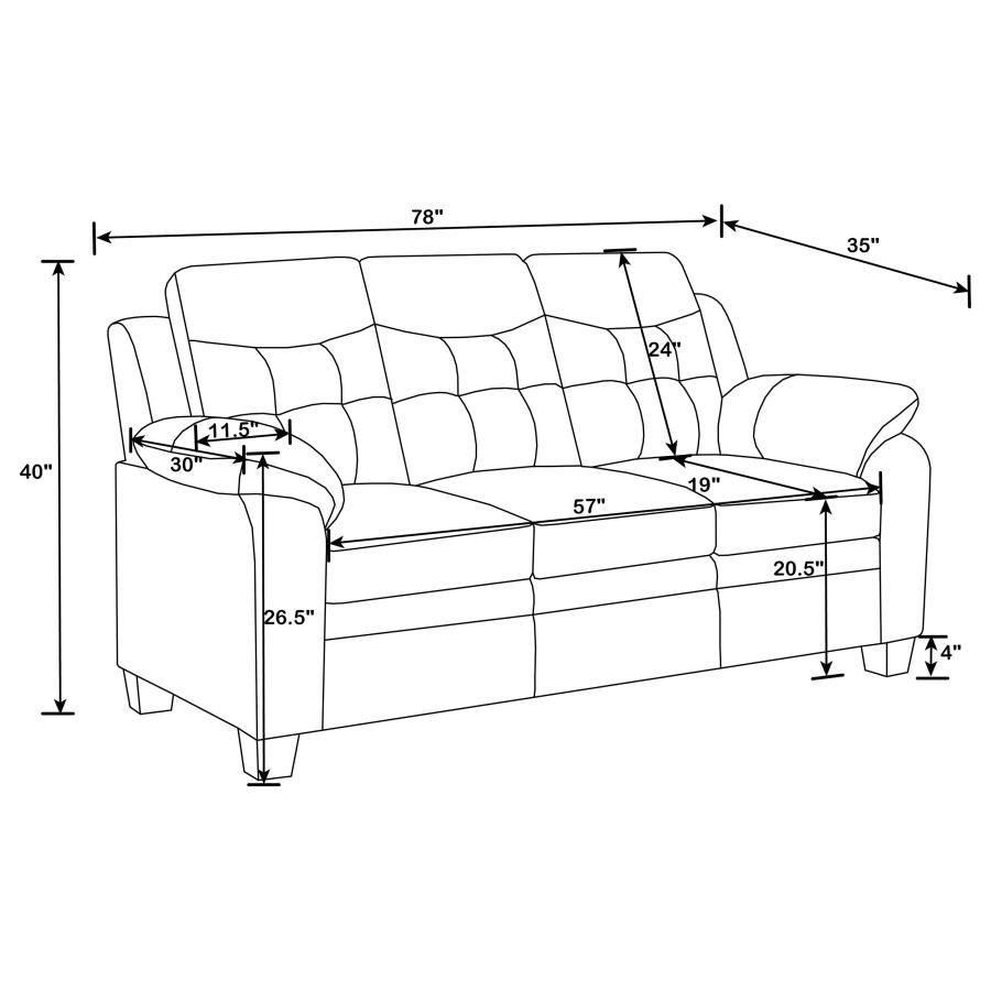 Thumbnail: Finley Sofa and Loveseat