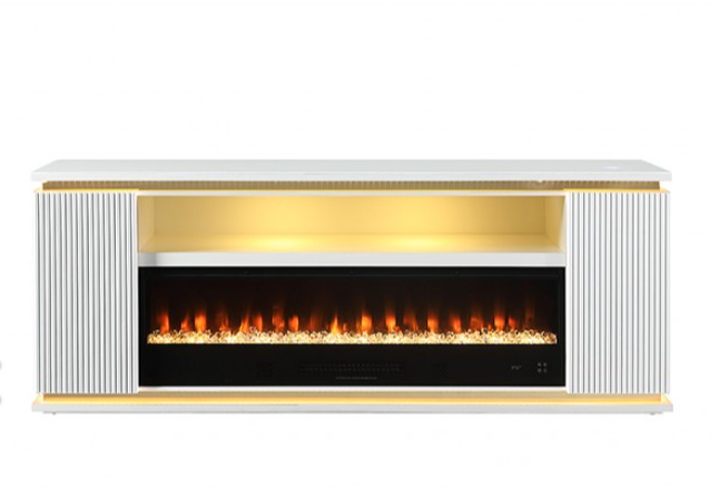 Miniatura: Medea 71" TV Stand w/ Electric Fire Place