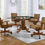 Thumbnail: Mitchell 5-piece 3-in-1 Dining and Game Table Set Ambe