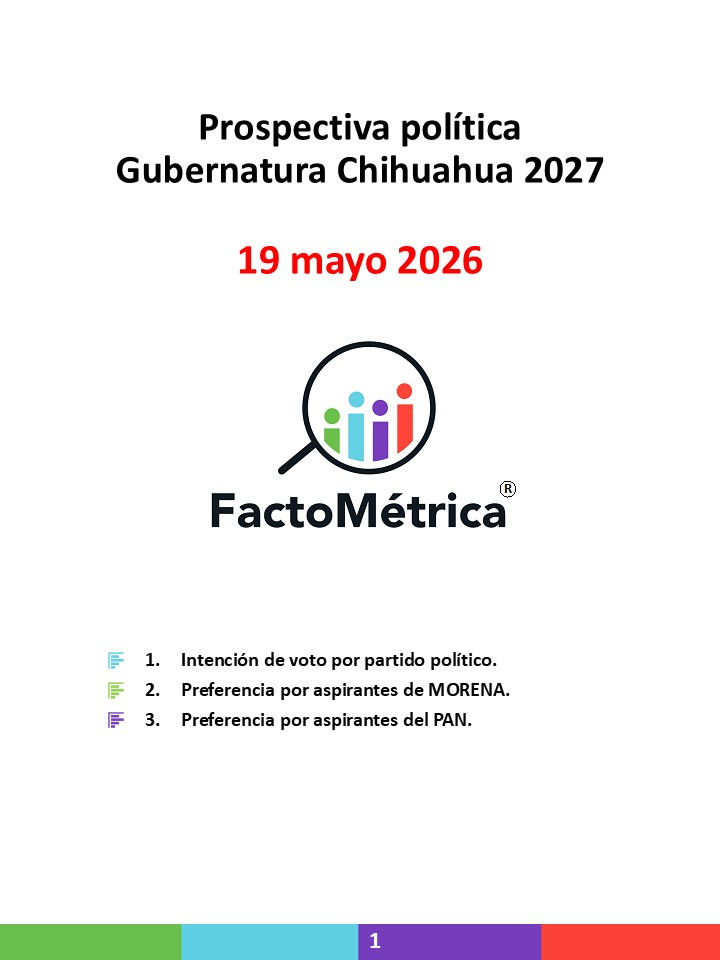 Prospectiva política Chihuahua 2027, mayo 2026