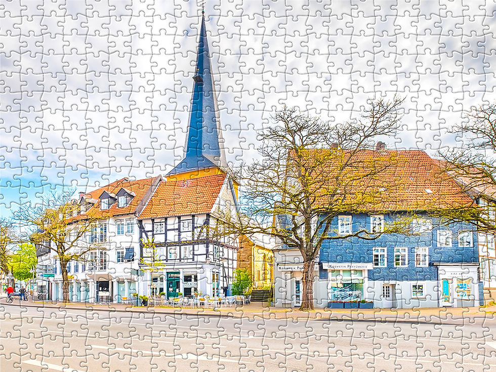 Miniaturbild: PUZZLE «BERLINER STRASSE IN GÜTERSLOH»
