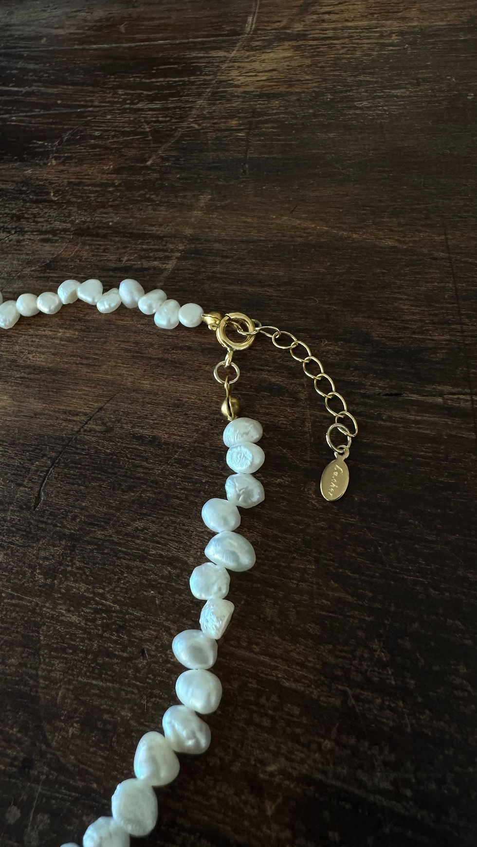 Thumbnail: PRL NKL 1- Irregular Fresh Water Pearl Necklace