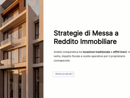 Il dilemma della scelta tra locazione breve (STR) e locazione lunga