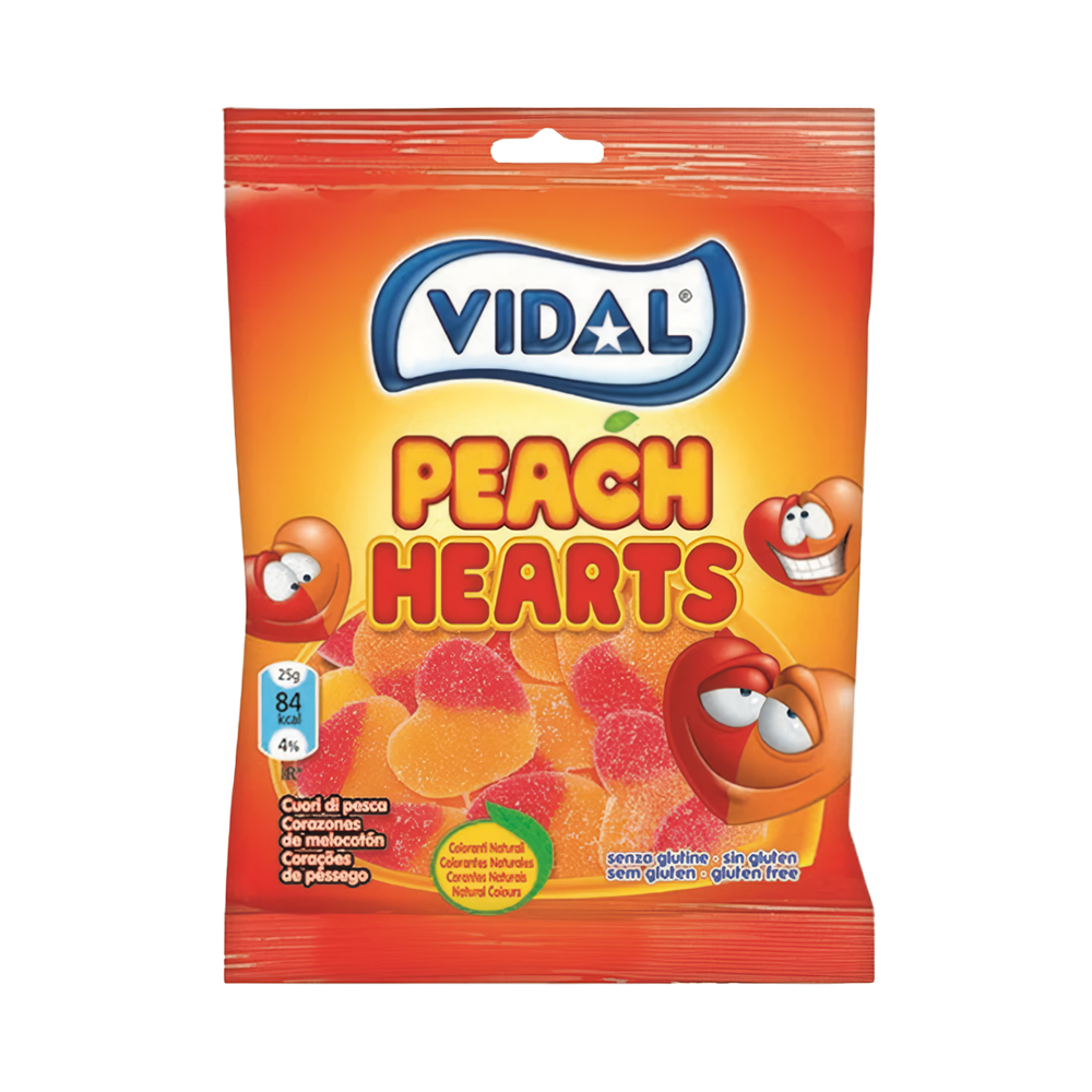VIDAL PEACH HEART 90g