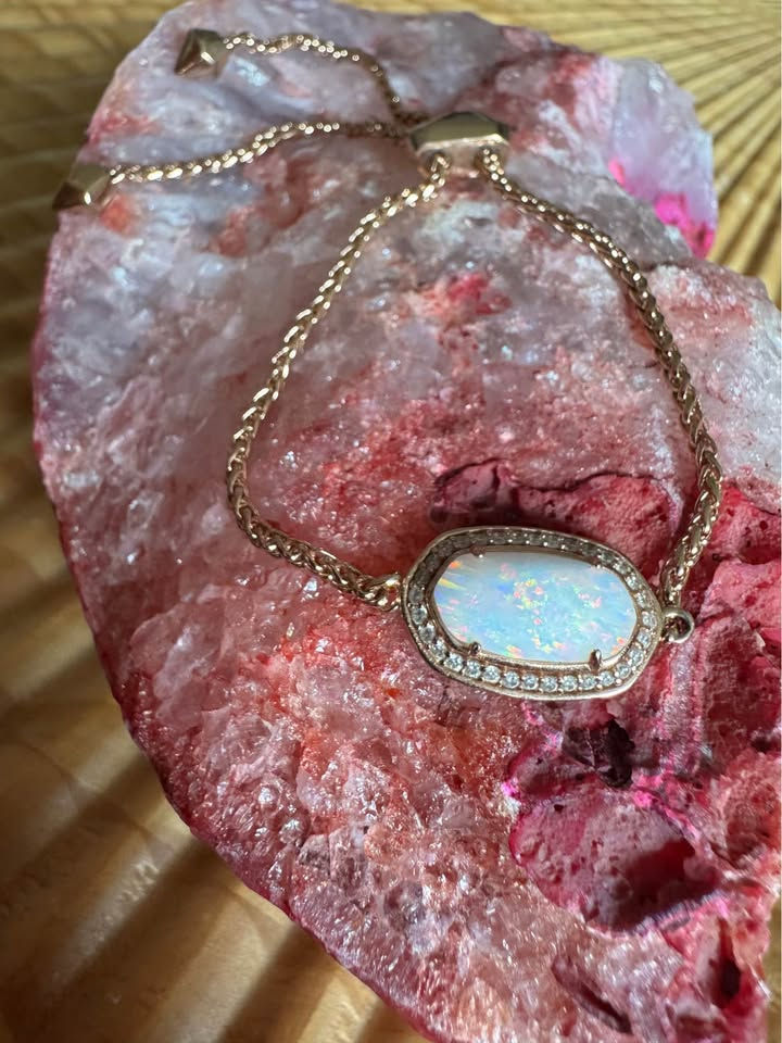 Thumbnail: Vintage White Opal Jewelry Set – Kendra Scott & Cocktail Ring (Ring Size 6.25)