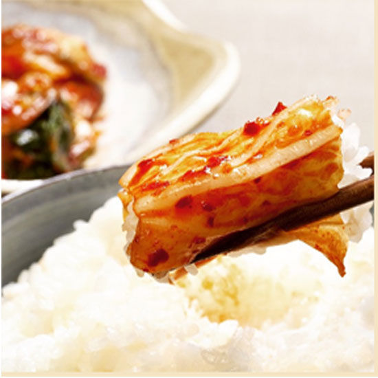 サムネイル： ハンサイ　自家製(切り)白菜キムチ　(クール便選択）