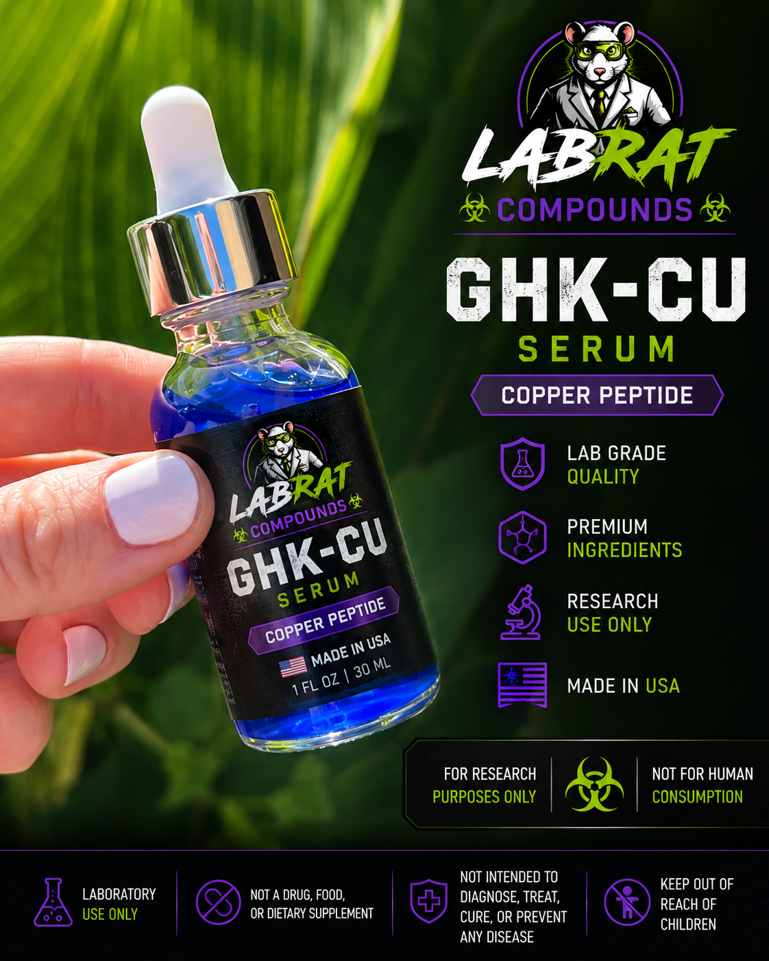 GHK-CU COPPER PEPTIDE SERUM 30ML
