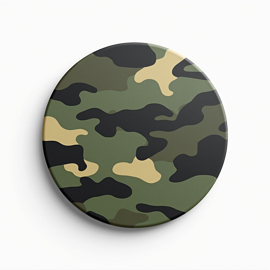 Camouflage Coasters Set