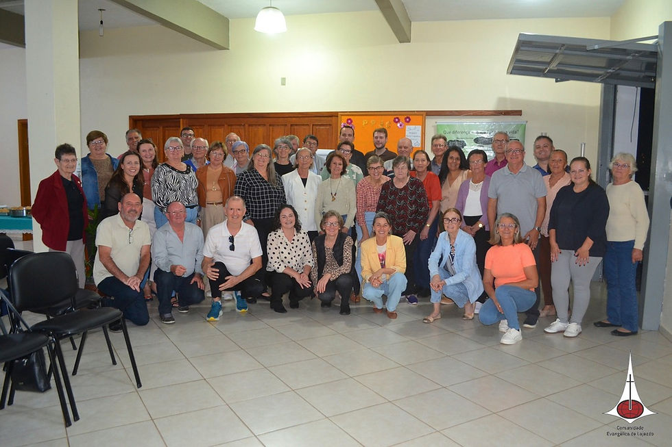 Encontro fortalece liderança e comunhão na Comunidade Evangélica de Lajeado