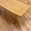 Thumbnail: 1950s Scandinavian Beech Coffee Table with Metal Details