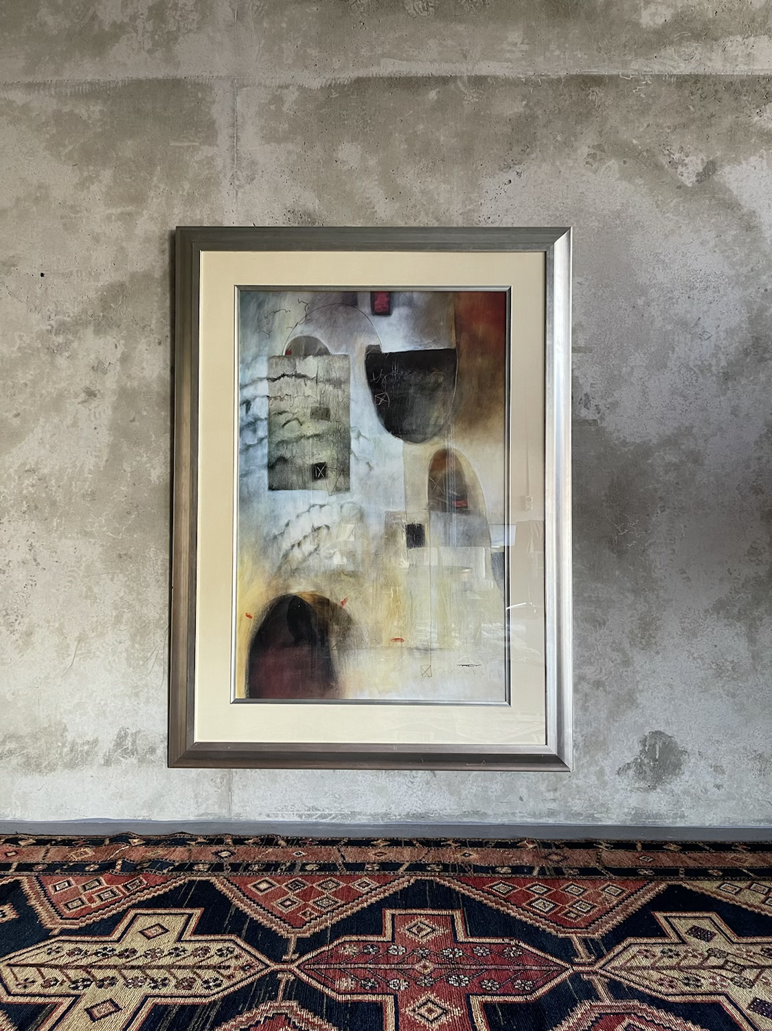 Large Abstract Original Artwork - Signed TREY