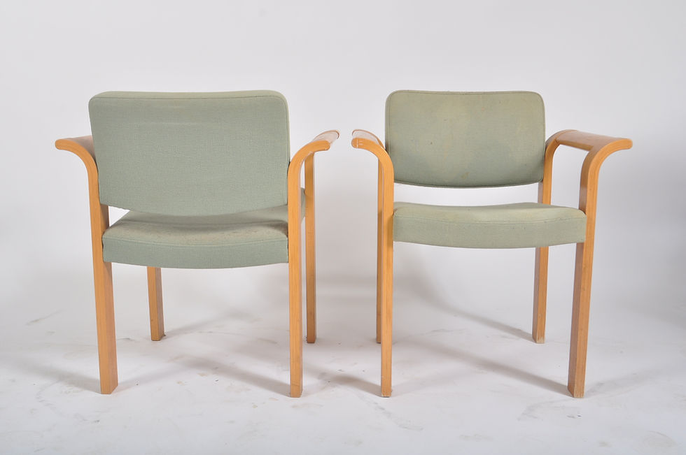 Thumbnail: Dining Chairs/Lounge Chairs by Rud Thygesen & Johnny Sorensen for Magnus Olesen