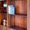 Thumbnail: Mid Century Danish Slimline Bookcase cum Cocktail Cabinet in Rosewood