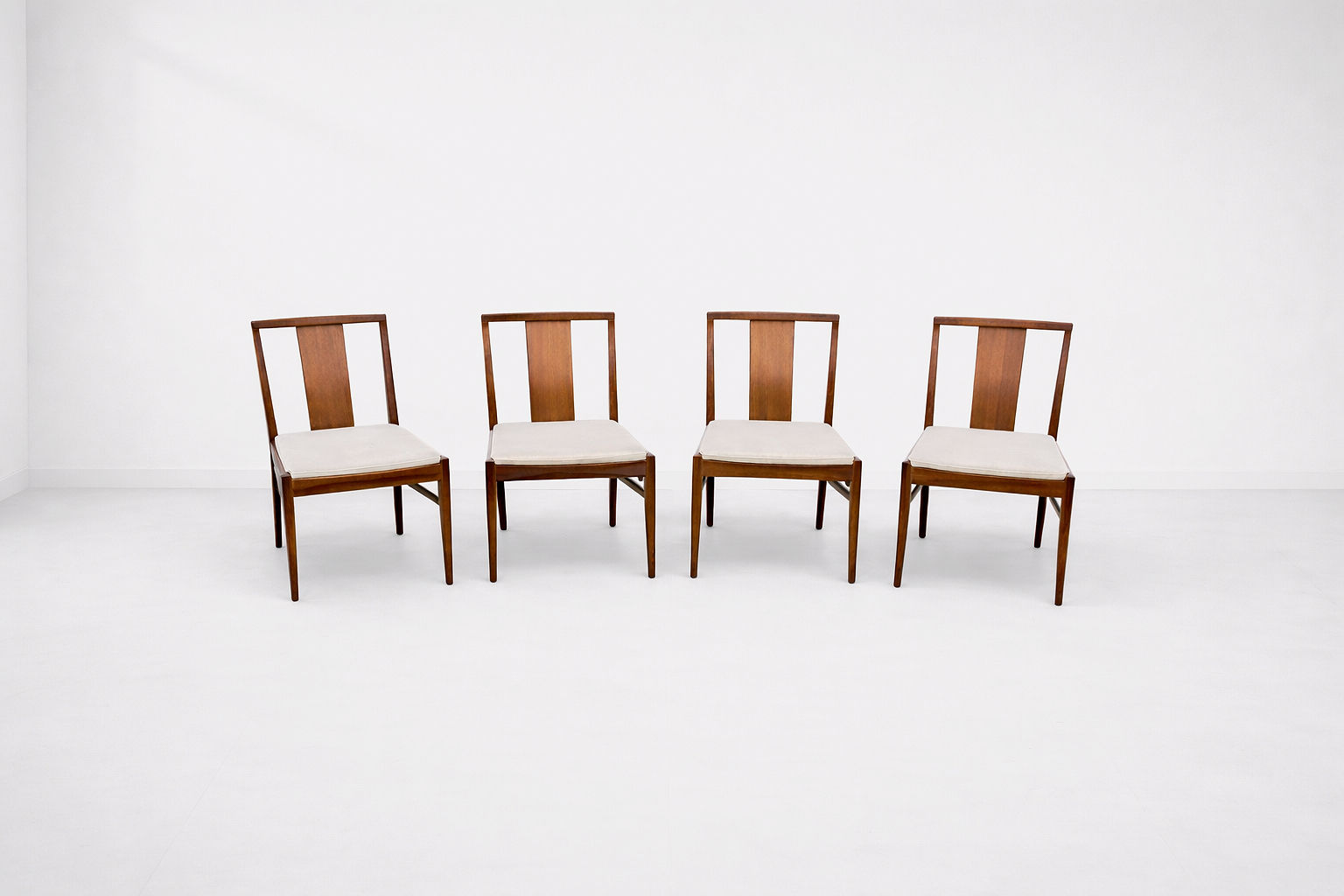 G Plan Teak Dining Chairs – Set of 4 (T-Back Design)