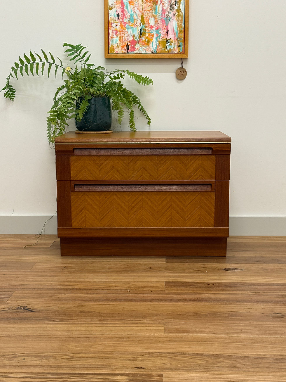 Thumbnail: Rare G Plan Herringbone Storage Chest