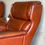 Thumbnail: Vintage Leather SWÆDER Swivel Chairs in Tan Leather