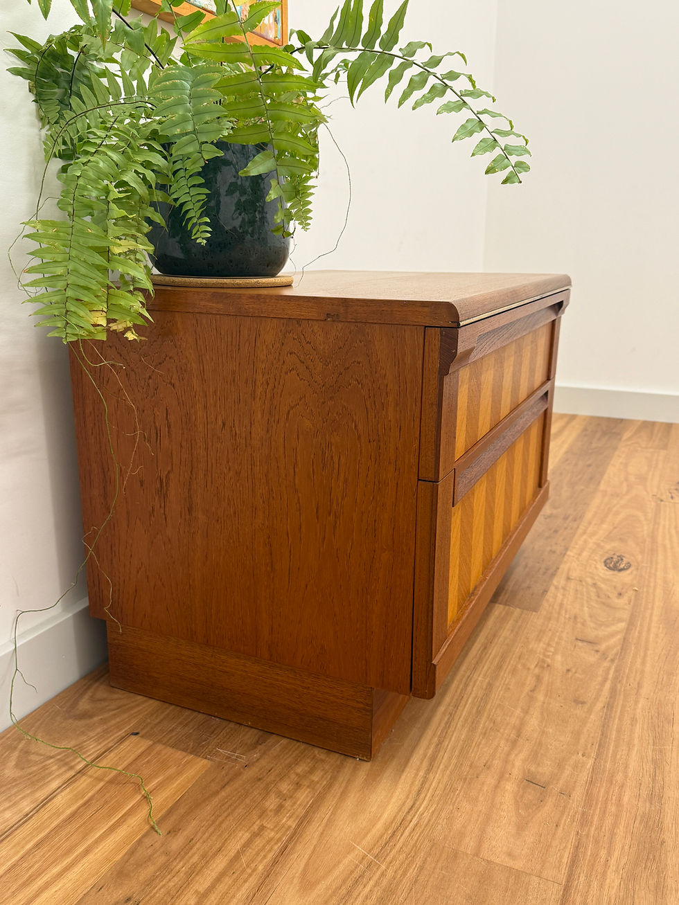 Thumbnail: Rare G Plan Herringbone Storage Chest