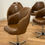 Thumbnail: Kopec Mid-Century Swivel Bucket Chairs – Immaculate Vinyl