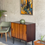 Thumbnail: Mid Century Danish Drinks/ Record Cabinet in Rosewood