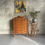 Thumbnail: MCM Danish Teak Chest of Drawers with dome shaped handles 